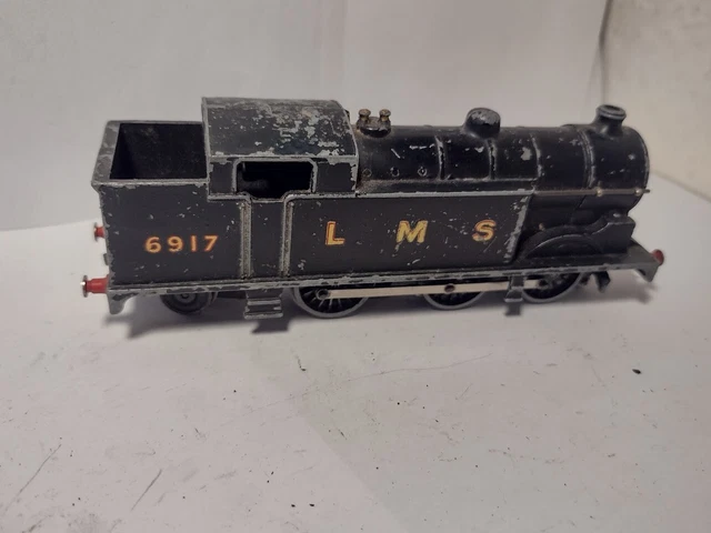 Rare Hornby Dublo 0-6-0 LMS Tank Loco No 6917 - Black  EDL7 Unboxed -   Working