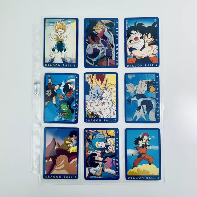 Dragon Ball Z Serie 1 Azul Full Set 120/120 Cartas Álbum Panini 1996 Bandai Goku
