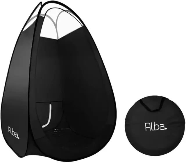 Alba Spray Tan Tent, 100 X 190Cm Professional Sunless Pop up Tanning Tents Sp...