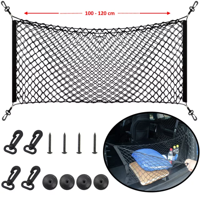 KFZ Kofferraum Netztasche Gepäcknetz Transportnetz Ladungssicherungsnetz 2-lagig