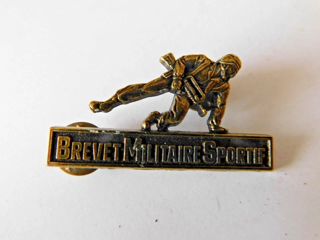 Insigne Militaire Sportif Coinderoux Paris – Brevet Doré, Vintage, France