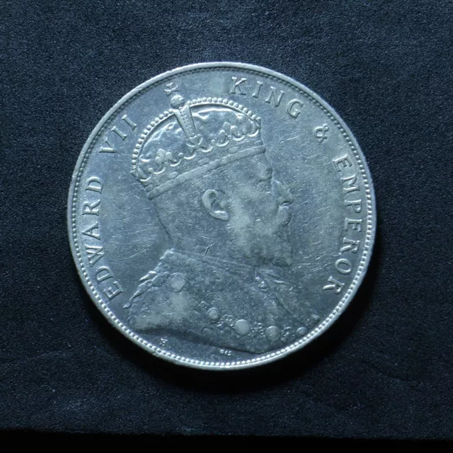 Straits Settlements Dollar 1907H 2