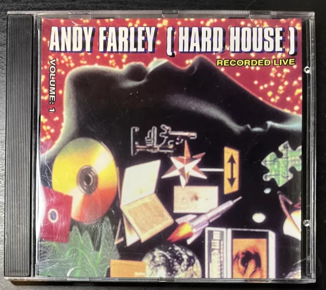 ANDY FARLEY (HARD HOUSE) RECORDED LIVE VOLUME 1 - CLUB MIXED CD  1990's