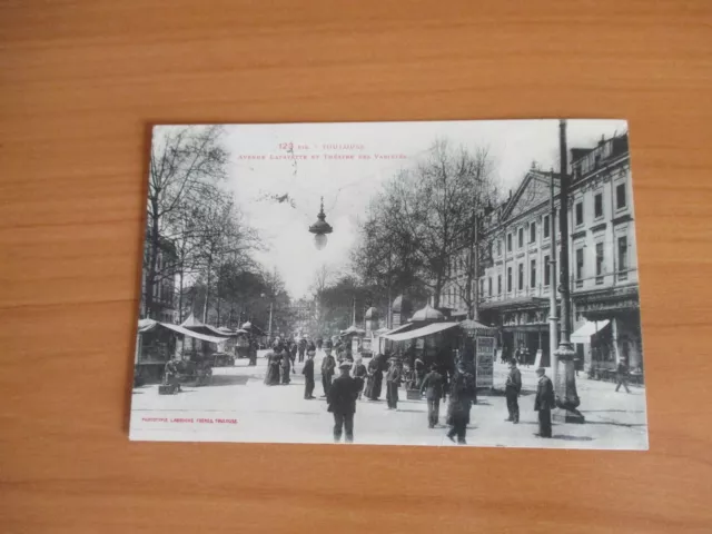 CPA carte postale ancienne Toulouse 31 AVENUE LAFAYETTE THÉÂTRE DES VARIÉTÉS