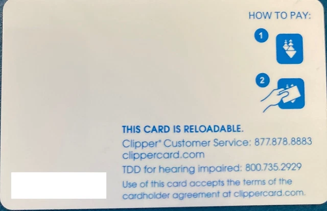 BART 50th Anniversary Clipper Card (No Fare Value) - Rare Collectible Item 2