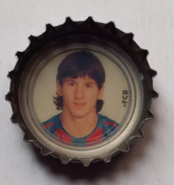 Tapa Corona Tapon Caps Chapa Coca Cola Leo Messi Barcelona 