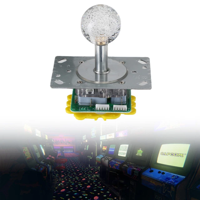 Joystick LED Illuminated Colorful Switchable from 4 to 8 way For Arcade GAME