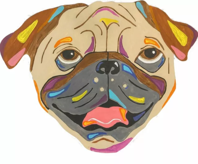 Pug-DIY Pop Art Paint Kit