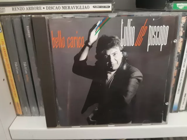 Tullio De Piscopo BELLO CARICO CD 1988 RARO Sanremo Andamento Lento