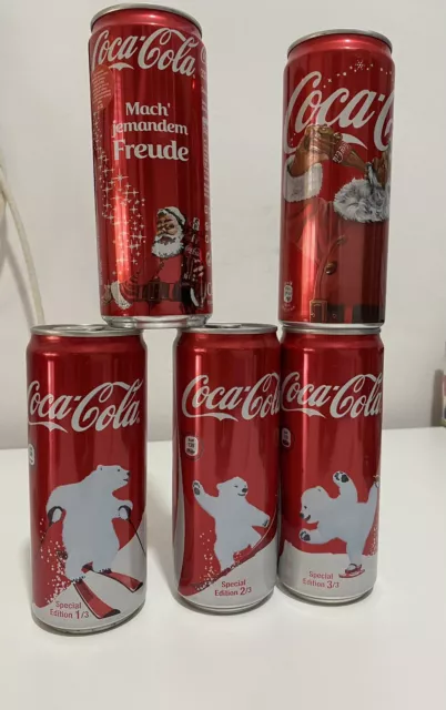 Lotto Lattine Coca Cola NATALE