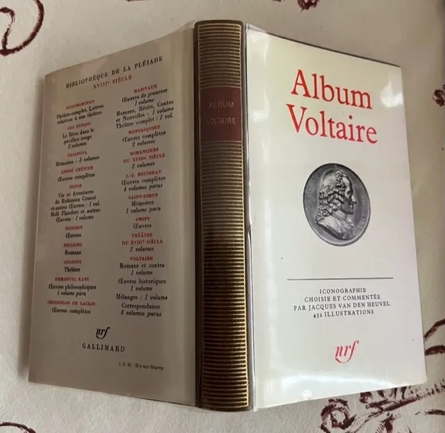 ALBUM VOLTAIRE, 1983, Album de la Pléiade, 22