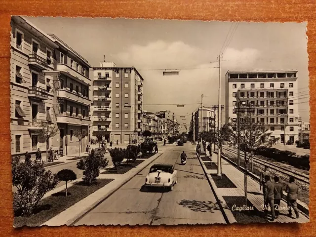 Cagliari - Via Dante - Auto, Car, Voitures.