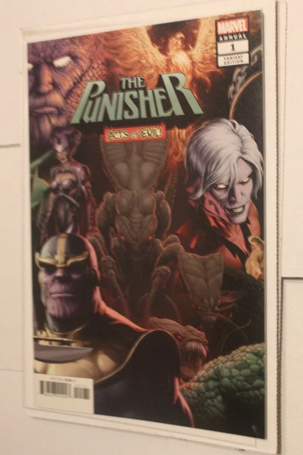 Punisher Annual #1 Acts of Evil Variant Connecting Cover 2019 NM Marvel Comics
