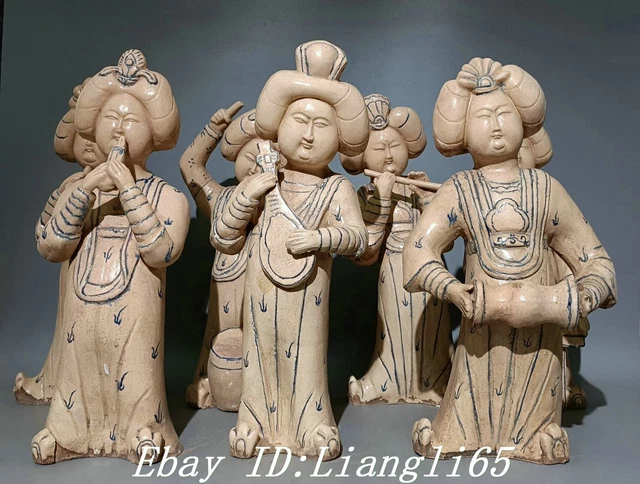 13.7& CHINA DYNASTIE San Cai Keramik Porzellan Charakter Schönheit ...