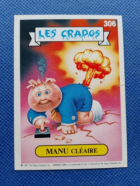 Carte Garbage Pail Kids TOPPS Les Crados GPK 2019 TORN DEL TORO 8a Neuf