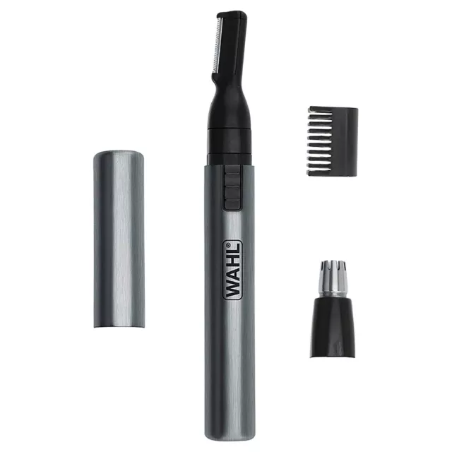 Wahl Nose Ear Trimmer Neck Hair Eyebrow Groomer Clippers Micro Personal Shaver