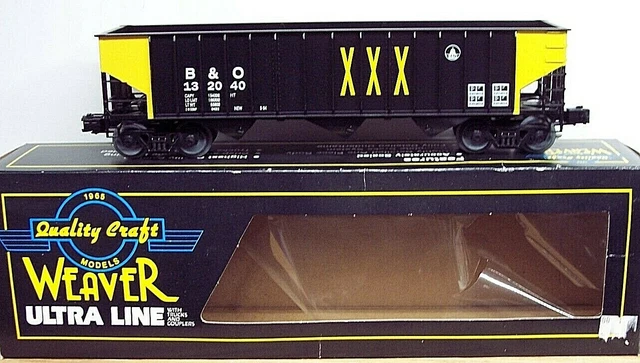 Weaver O Scale B&O Baltimore & Ohio Xxx 3  Bay Hopper 3 Rail