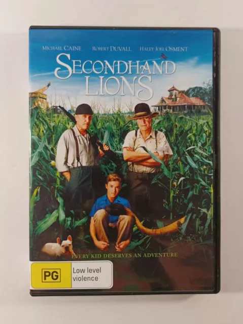 SECONDHAND LIONS - Michael Caine - DVD - Region 4 - Fast Postage !! $14.99  - PicClick AU