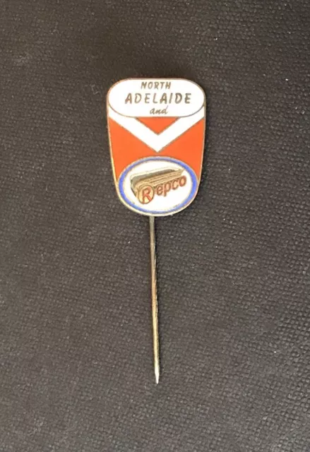 Vintage SANFL North Adelaide Football Club & REPCO Badge / Pin