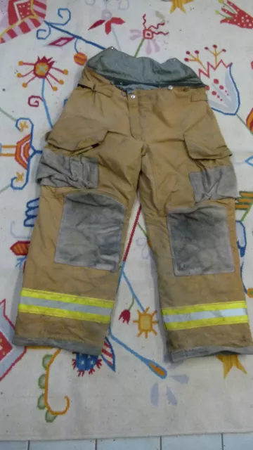 Janesville/Lion Firefighters Pants Turnout Protective Gear Fireman Size 44L