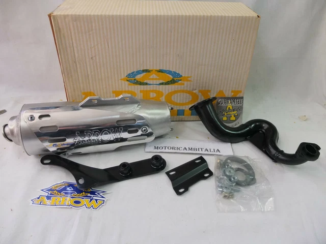 PER HONDA ZX 50 zx50 1994 marmitta scarico EXHAUST ADATTO Arrow 