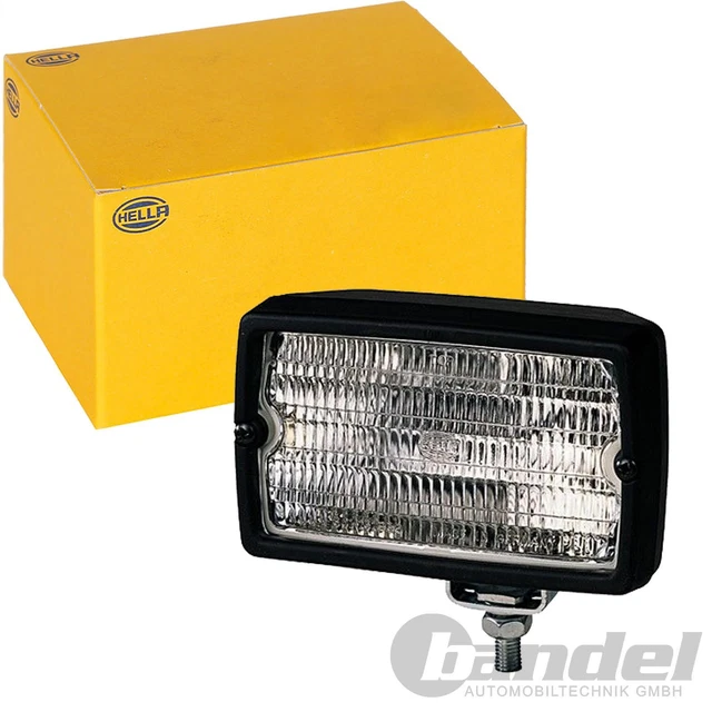 Hella Arbeitsscheinwerfer Halogen H3 Weitreichende Ausleuchtung