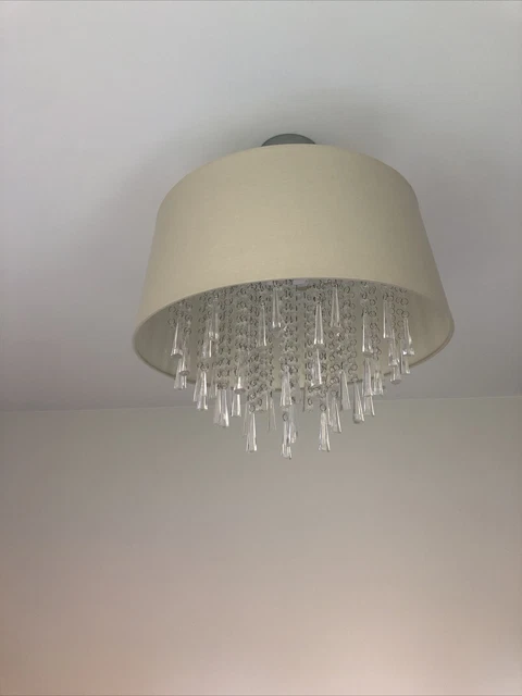 TWO LAURA ASHLEY Juliet Ceiling Pendant Chandeliers X 2 colour