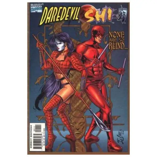 Daredevil/Shi #1 in Near Mint condition. Marvel comics [a%
