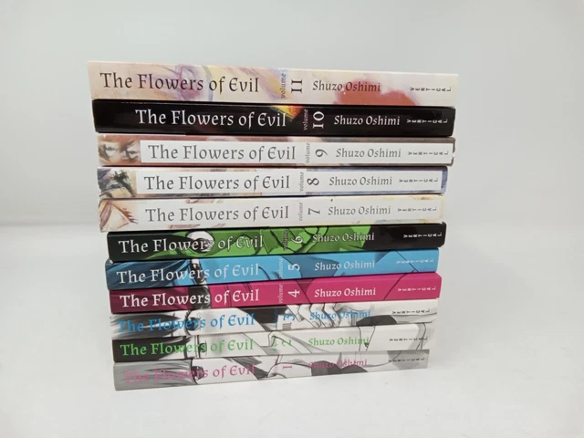 Shuzo Oshimi manga:The Flowers of Evil Aku no Hana 1-11 Complete set  B00KAS1QIM