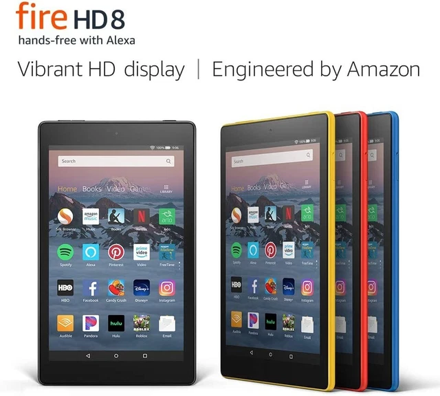 Amazon Fire 8 Tablet 8th Generation 8in Display With Alexa 32GB Black