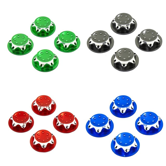 Dadi Ruota In Lega Alluminio Per Auto RC 1/8 - M12 Per Chiave 17mm (Blu) - Foto 6