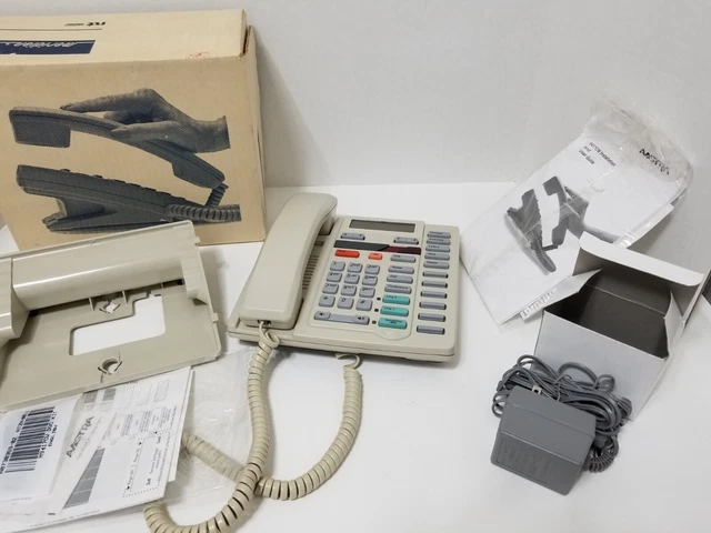Nortel M9417CW (Caller ID) 2-Line Display Phone Gray Hearing Aid Compatible New