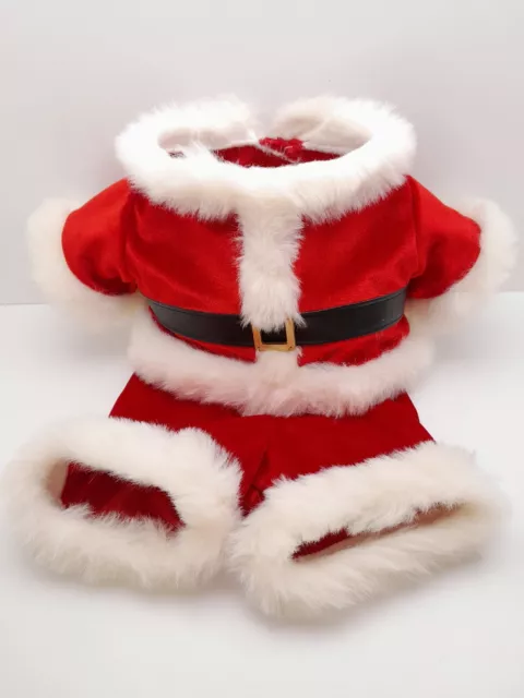 Build a Bear Santa Red Suit Christmas Holiday Clothes Costume Outfit BAB