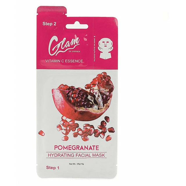 Glam of Sweden Pomegranate Hydrating Facial Mask 35 + 5