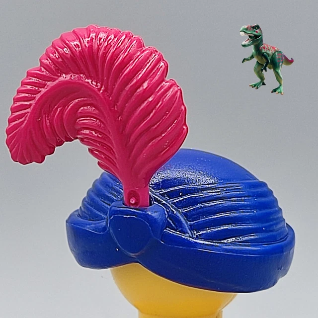 Chapeau Turban Bleu Avec Plume Rose Playmobil - Pièce Collection Maison 1900 - Occasion