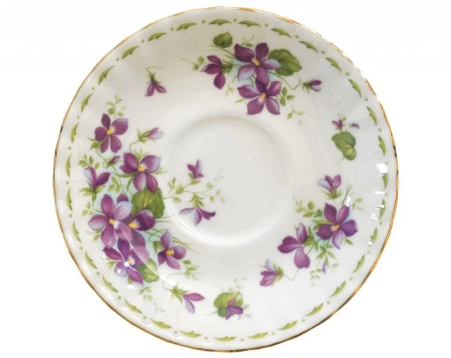 Royal Albert Flower of The Month February Tea Cup and Saucer 1st Quality 3