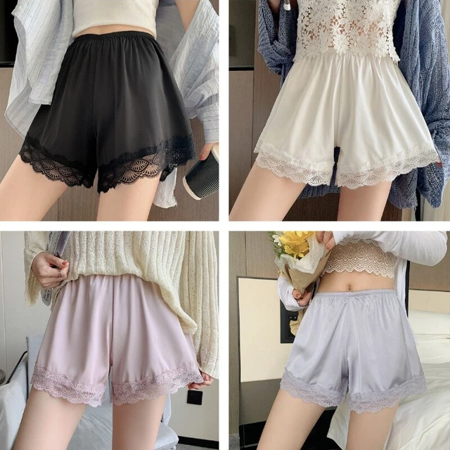 Lot De 4 Culottes Dentelle Lacet - Lolita Mignon - Taille XL - Multicolore