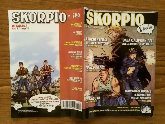 Skorpio 2142 Marzo 2018 Editoriale Aurea Quasi Ottimo