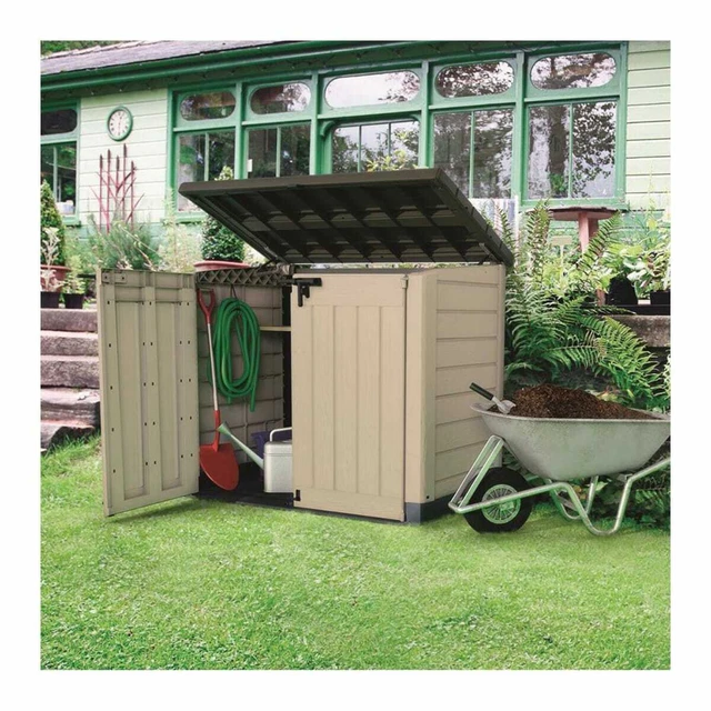 KETER STORE IT Out Max 1200L Outdoor Storage Box Beige/Brown £165.00