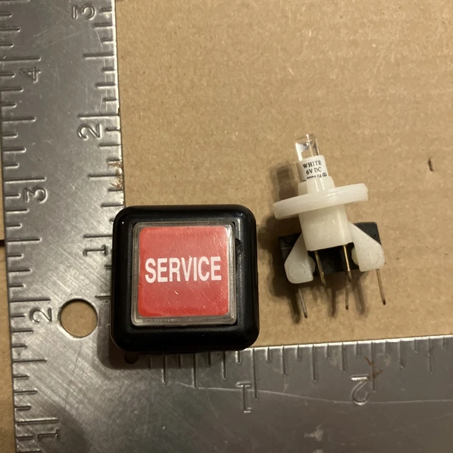 Bally Evo Service Button With Bulb