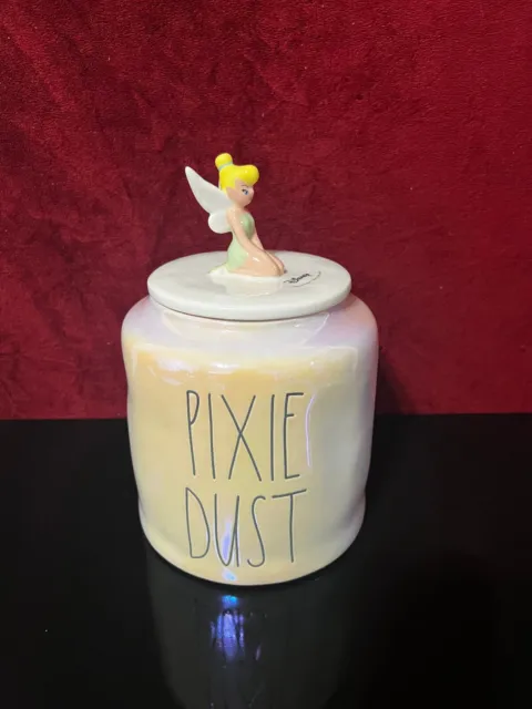 Rae Dunn Disney Tinker Bell Cookie Jar 