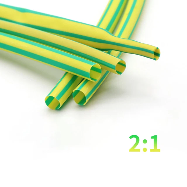 Heat Shrink Electrical Tubing Wrap Sleeving Car Cable 2:1 Ratio Heatshrink