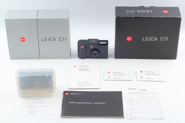 [Near MINT- in Box] Leica C11 Black Point & Shoot APS Film Camera From JAPAN 3