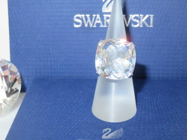 STUNNING Genuine SWAROVSKI "Merlin" Clear Crystal Ring -  Small/52  - #987371