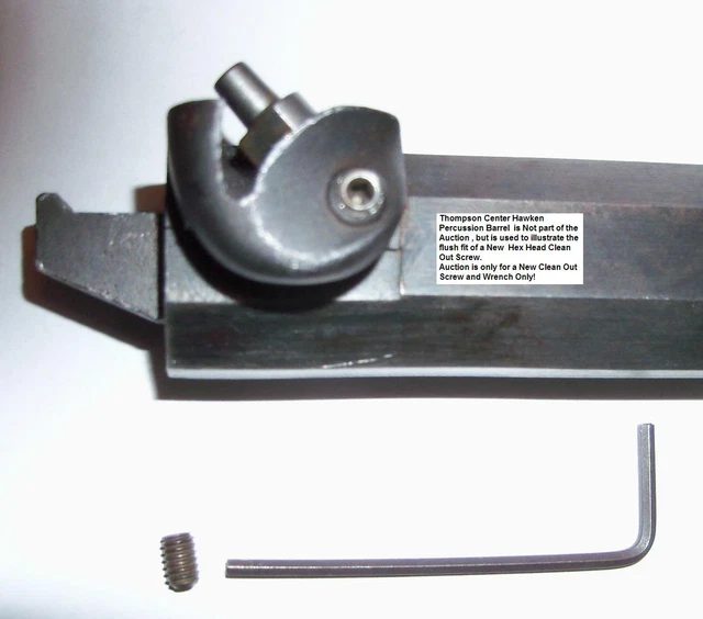 thumbnail image 2 of CVA Stainless Steel Drum/Bolster Clean Out Screw For Jukar Rifle & Pistol 2 of 5