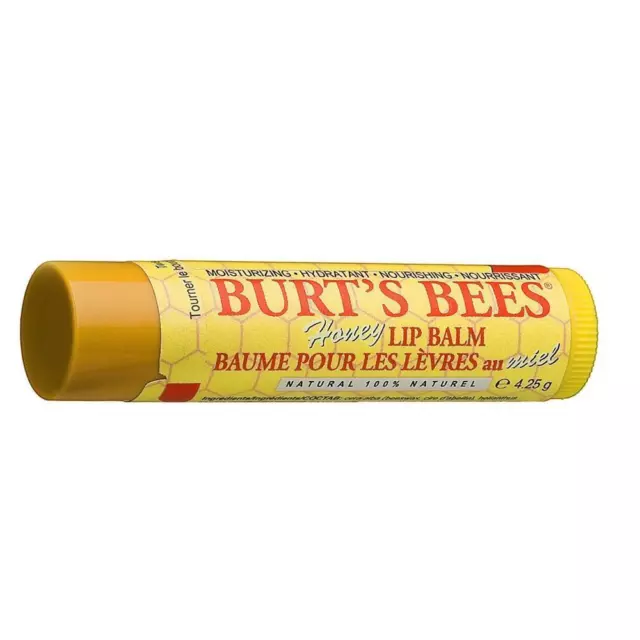 Burts Bees Honey Lip Balm Stick   4.25 g