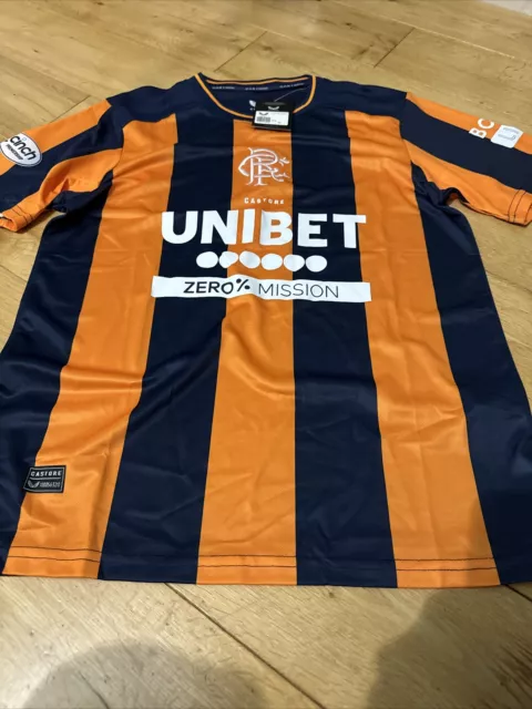 Tercera camiseta de los Glasgow Rangers 2023-24