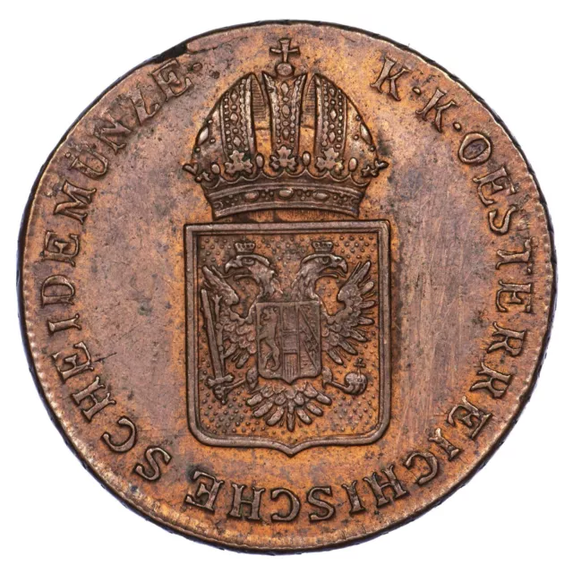 Autriche 1 kreuzer 1816 François I SUP Kremnica Cuivre pièce de monnaie
