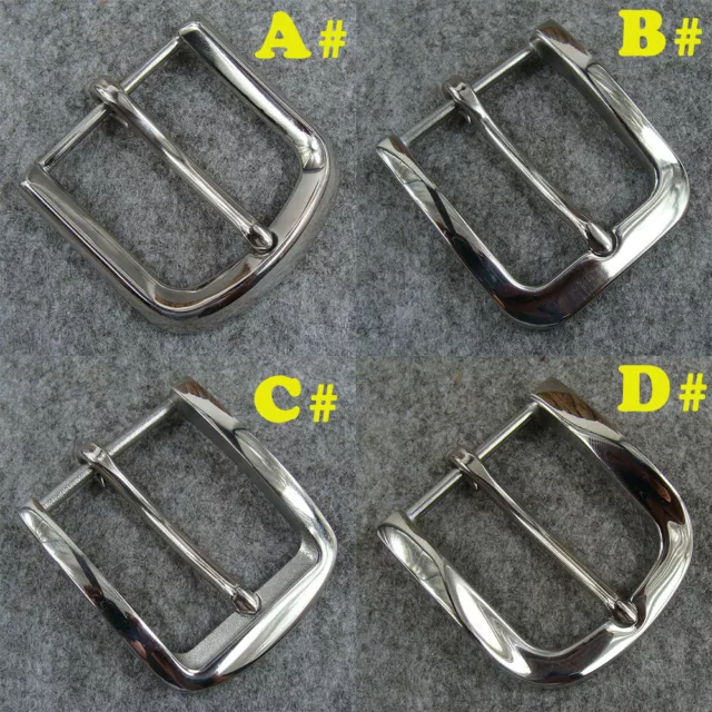 Stainless Steel Belt Pin Buckle Collectable Men's Belt Buckles For 1.5" Belt