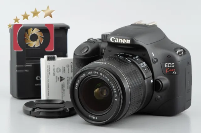 "Kit de lentes DSLR 18-55 ""Count 5.933"" Canon EOS Kiss X4/Rebel T2i/550D 18,0 MP DSLR 18-55"